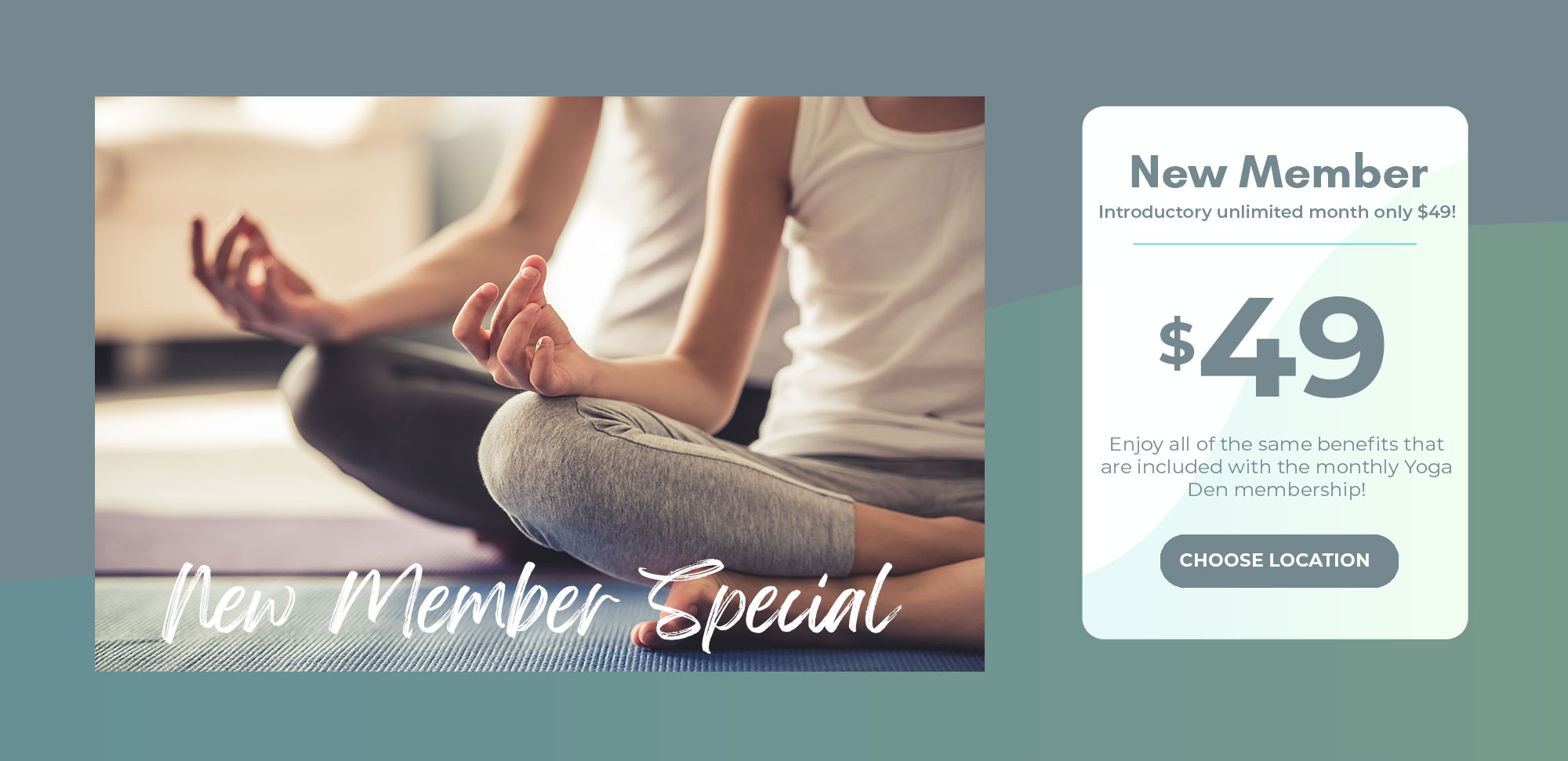 yoga den introductory pricing