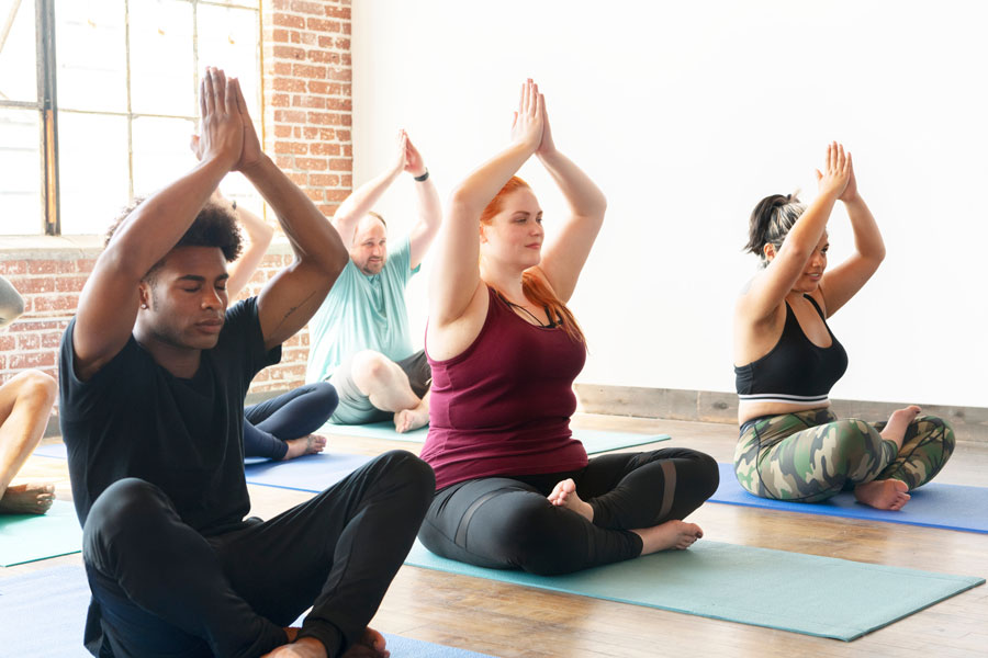 beginners yoga class sizes