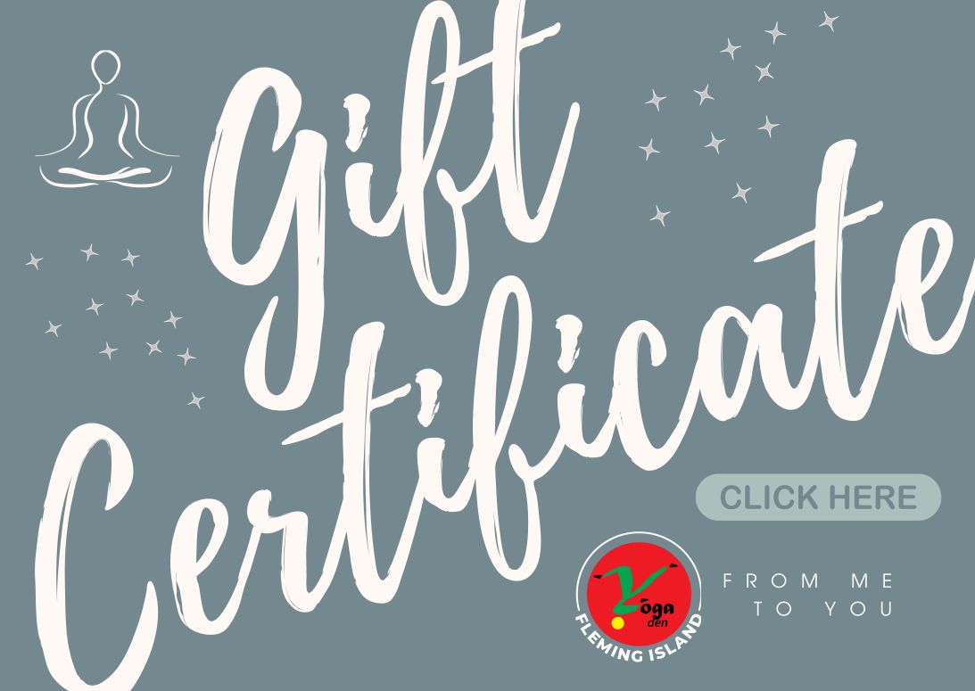 gift certificate yoga den fleming island
